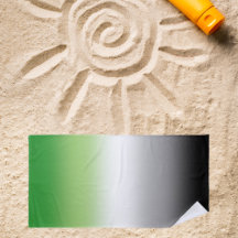 Bandeira Aromântica Gradiente - Orgulho Aromântico