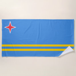 Toalha De Praia Bandeira Aruban