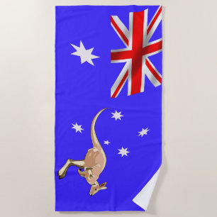 Toalha De Praia Bandeira australiana