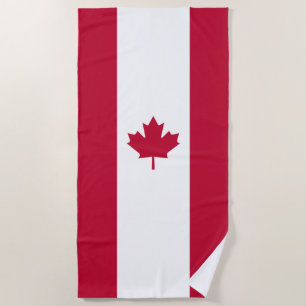 Toalha De Praia Bandeira canadense