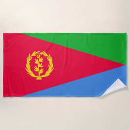 Toalha De Praia Bandeira da Eritreia