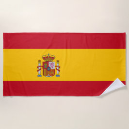 Toalha De Praia Bandeira da espanha