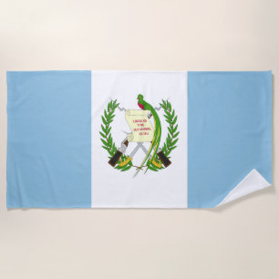 Toalha De Praia Bandeira da Guatemala