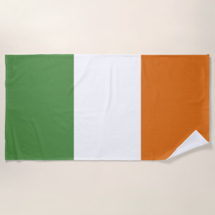 Toalha De Praia Bandeira da Irlanda