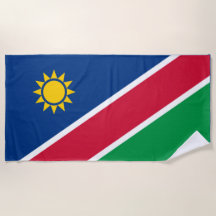 Bandeira da Namíbia (África Austral)