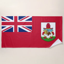 Toalha De Praia Bandeira das Bermudas (Bermudiano) (Ilhas Caribes)