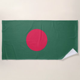 Toalha De Praia bandeira de Bangladesh
