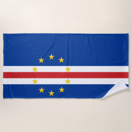 Toalha De Praia Bandeira de Cabo Verde (Cabo Verde)