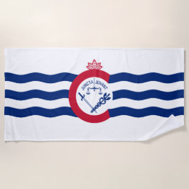 Toalha De Praia Bandeira de Cincinnati (Ohio)