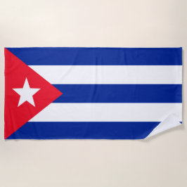 Toalha De Praia Bandeira de Cuba