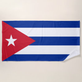Toalha De Praia Bandeira de Cuba