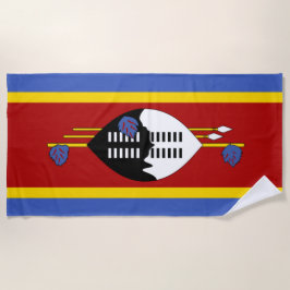 Toalha De Praia Bandeira de Eswatini (Suazilândia)
