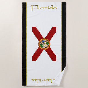 Toalha De Praia Bandeira de Florida