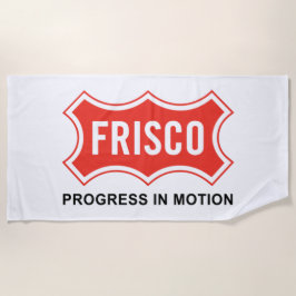 Toalha De Praia Bandeira de Frisco (Cidade do Texas)