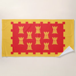 Toalha De Praia Bandeira de Greater Manchester (Reino Unido)