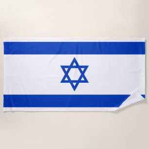 Toalha De Praia bandeira de Israel