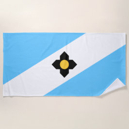 Toalha De Praia Bandeira de Madison (Wisconsin)