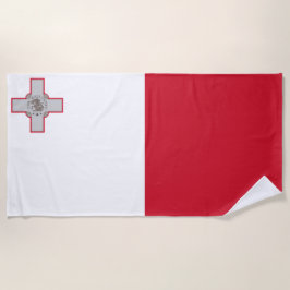 Toalha De Praia Bandeira de Malta