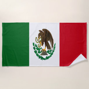 Toalha De Praia Bandeira de México