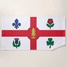 Bandeira de Montreal (Quebec, Canadá)