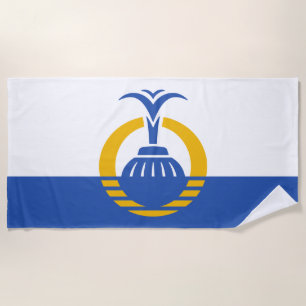 Toalha De Praia Bandeira de Orlando (Cidade da Flórida, EUA)