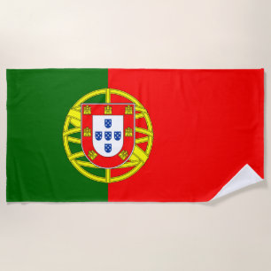 Toalha De Praia Bandeira de Portugal