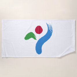 Toalha De Praia Bandeira de Seul (Coreia do Sul)