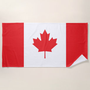 Toalha De Praia Bandeira do Canadá
