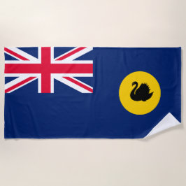 Toalha De Praia Bandeira do estado da Austrália Ocidental