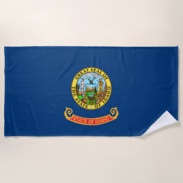 Toalha De Praia Bandeira do Estado de Idaho