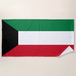Toalha De Praia Bandeira do Kuwait