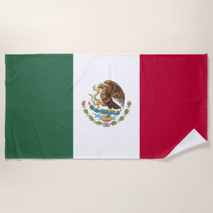 Toalha De Praia Bandeira do México