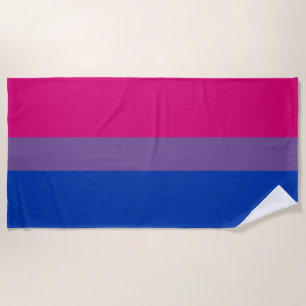 Toalha De Praia Bandeira do Orgulho Bissexual
