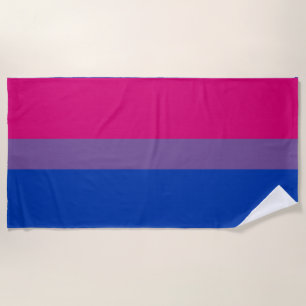 Toalha De Praia Bandeira do Orgulho Bissexual