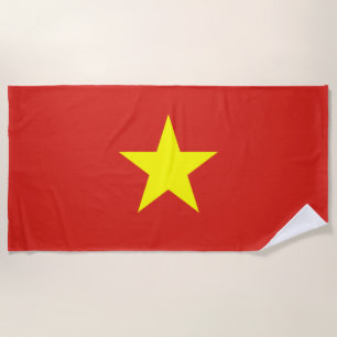 Toalha De Praia Bandeira do Vietname