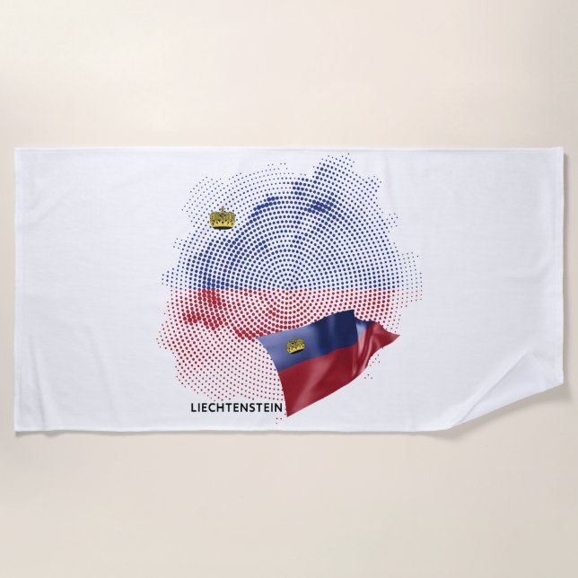 Toalha De Praia bandeira dos EUA (Frente)