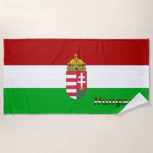 Toalha De Praia Bandeira húngara