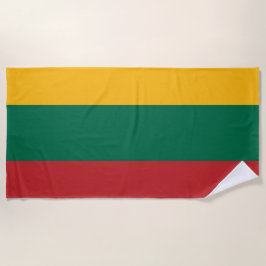 Toalha De Praia Bandeira lituana
