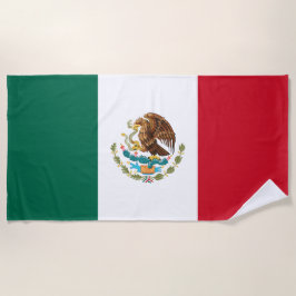 Toalha De Praia Bandeira mexicana (México)