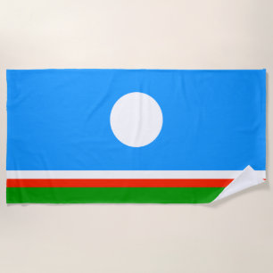Toalha De Praia Bandeira Sakha