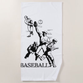 TOALHA DE PRAIA BASEBALL