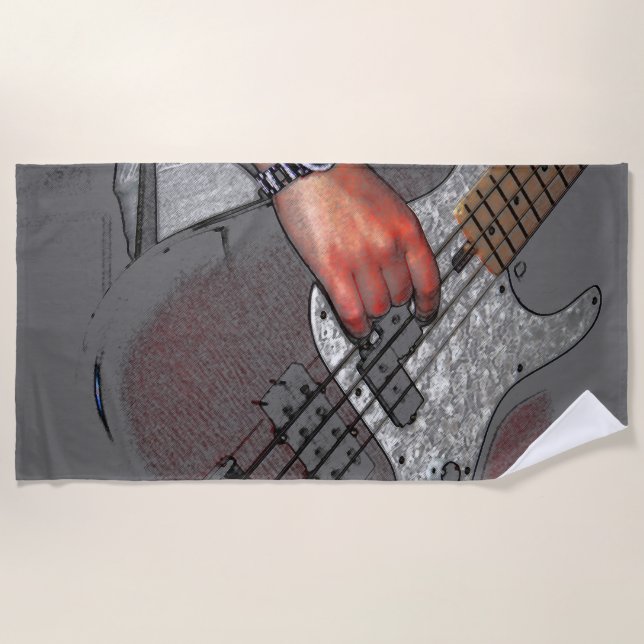 Toalha De Praia Bass 4 btcna (Frente)