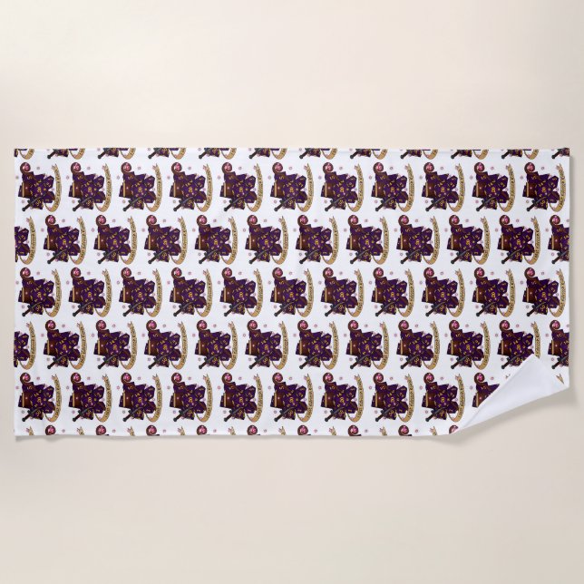 Toalha De Praia Bath Mat (Frente)