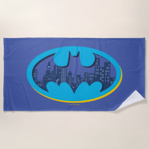 Toalha De Praia Batman Símbolo da Cidade de Gotham