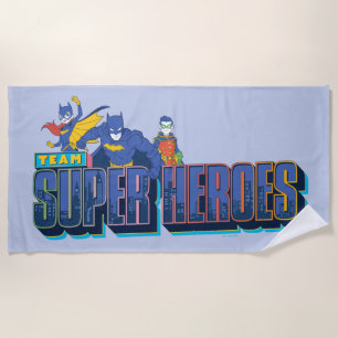 Toalha De Praia Batman   Super Heróis da Equipe