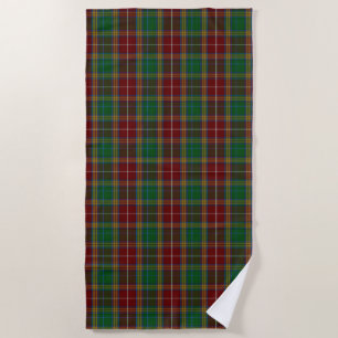 Toalha De Praia Baxter Tartan Xadrez Beach Towel