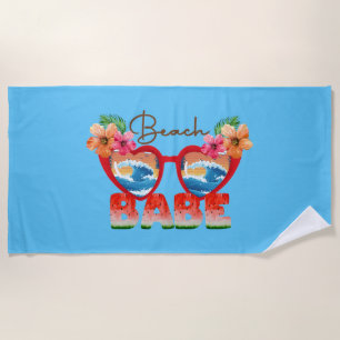 Toalha De Praia Beach Babe Beach Towel