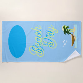 Toalha De Praia Beach day beach towel