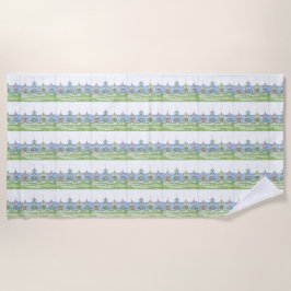 Toalha De Praia Beach Shack Life 1; Beach Towel