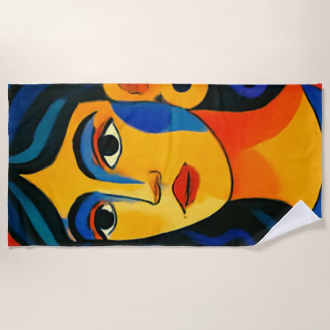 Toalha De Praia beach towel  (Frente)